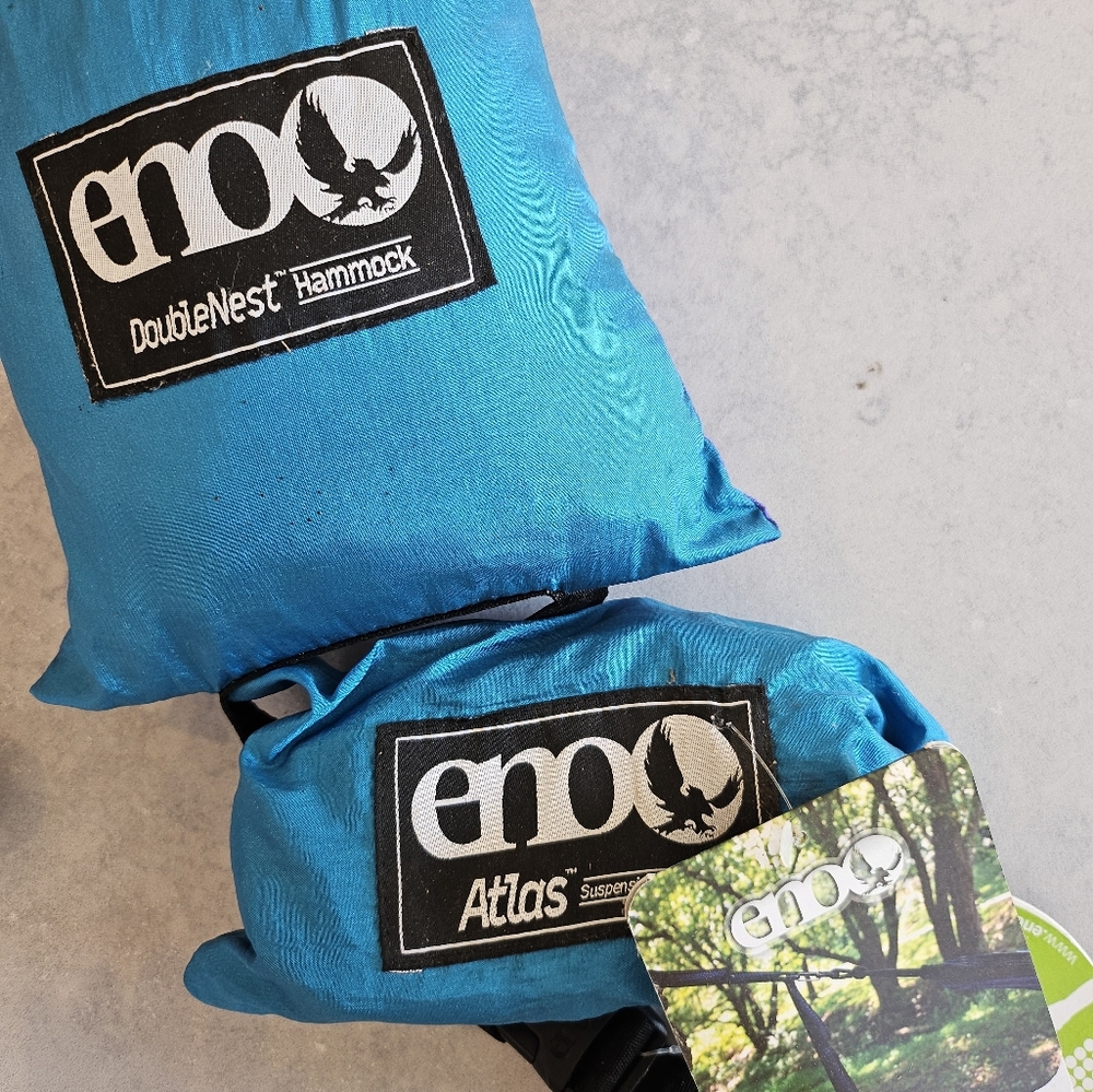New ENO DoubleNest Hammock - Lightweight, Portable, 1 to 2 Person Hammock
